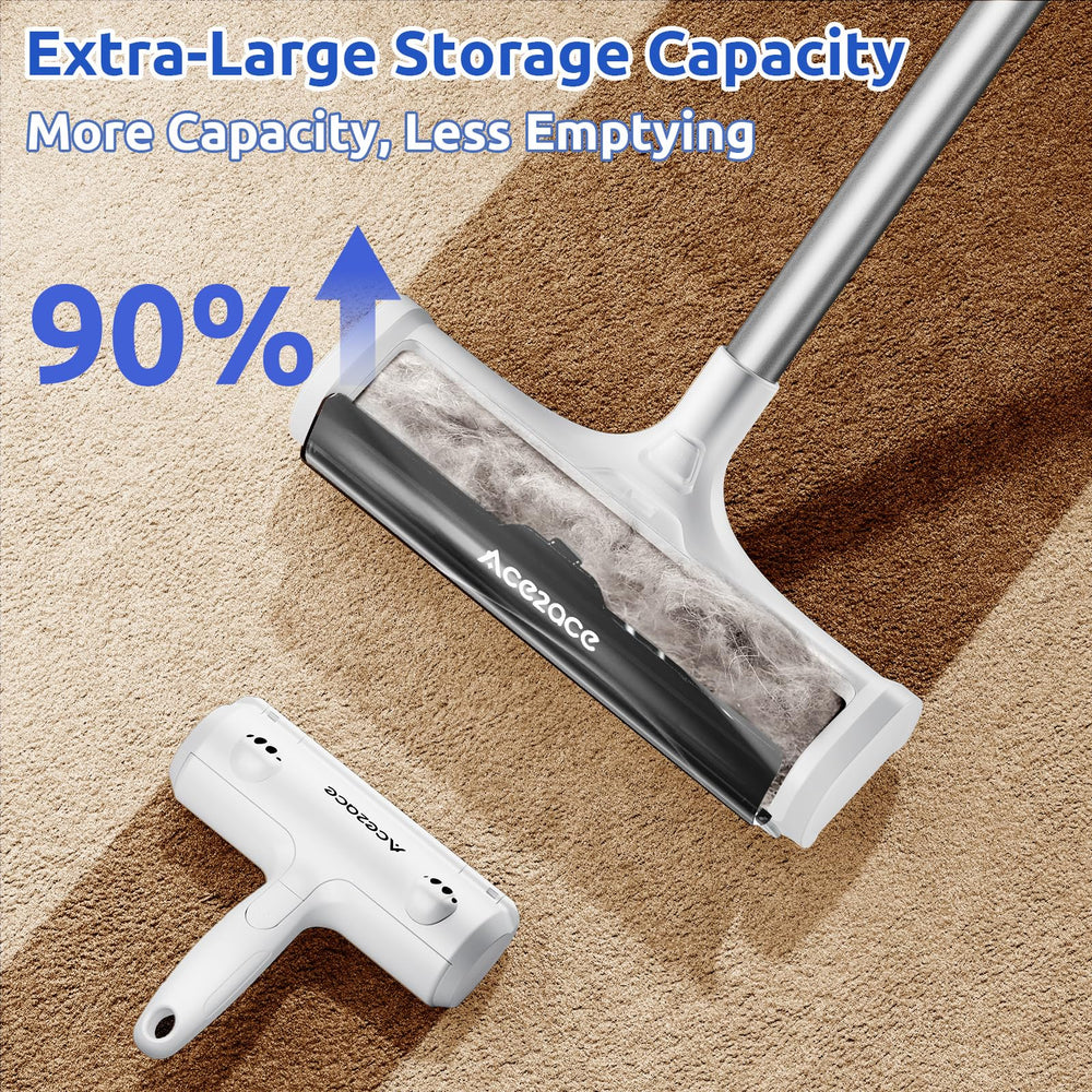 ACE2ACE A3 Pro with large storage capacity and transparent lid for quick emptying