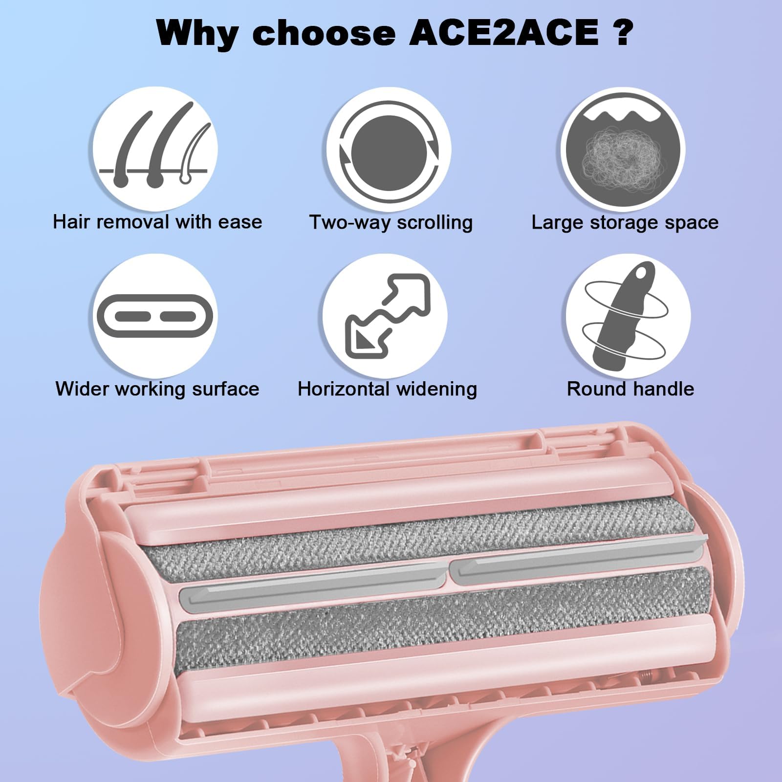 ACE2ACE versatile use on furniture carpets and bedding