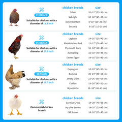 AceOrbit chicken balls cage rolling mobility enables easy transport across outdoor spaces.