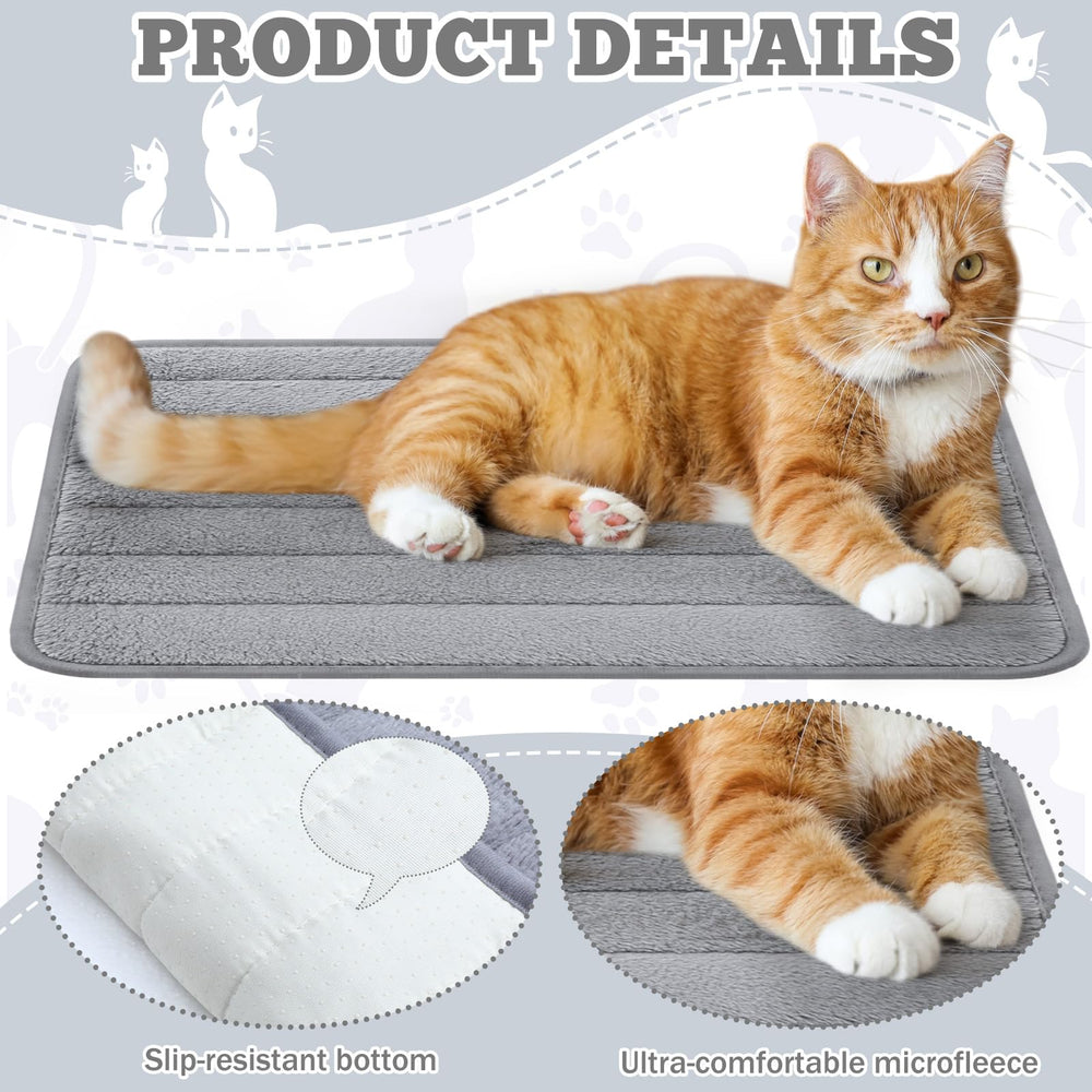 AceOrbit self-warming cat bed anti-slip bottom ensures stability.