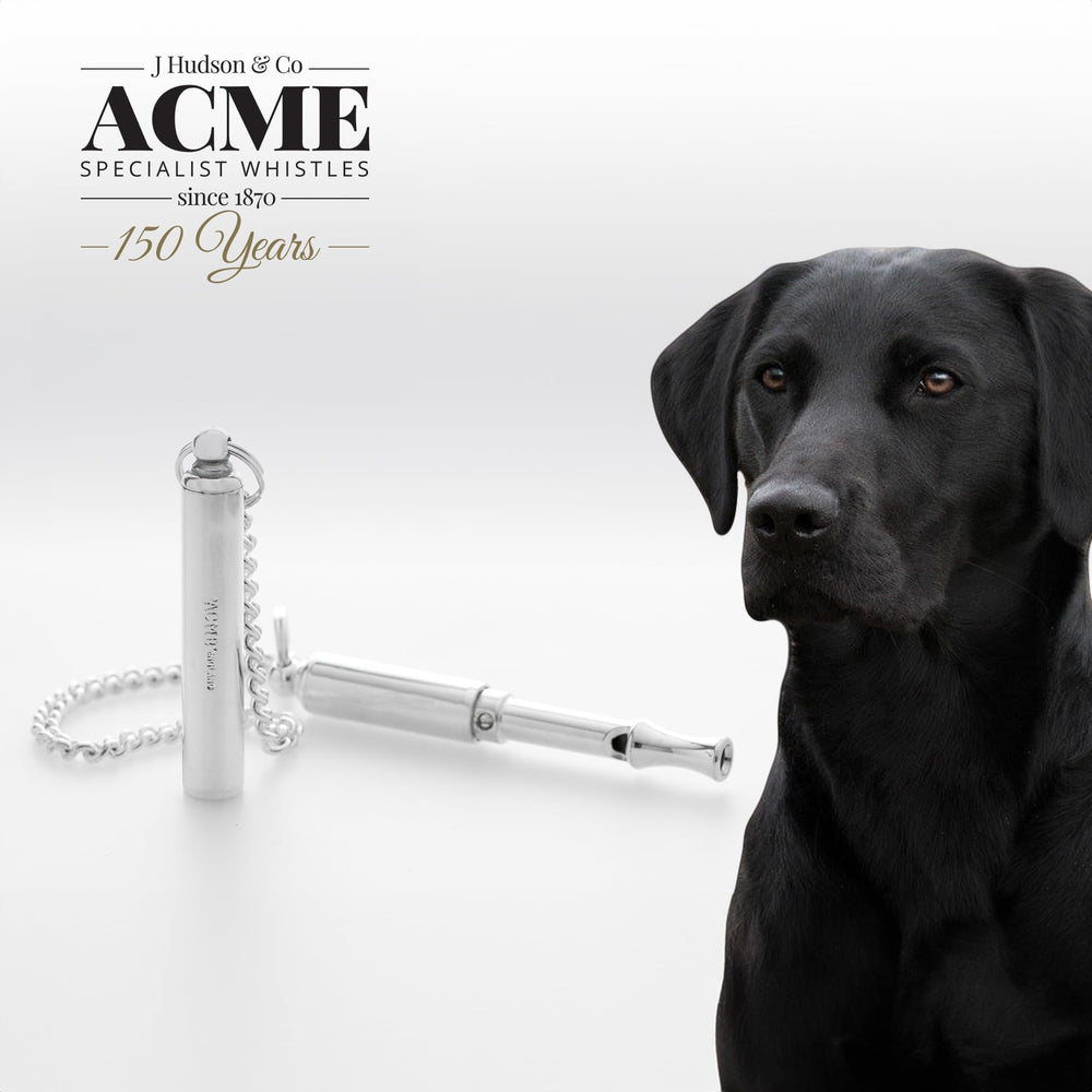 ACME Original Silent No. 535 protective end cap protects the mechanism during rugged training.