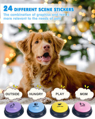 Acools dog-activity-mat-non-slip provides stable surface during button pressing.