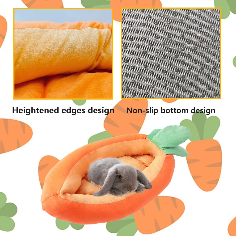 Acsist Bunny Bed soft-material features plush surface ideal for warm, comforting naps.