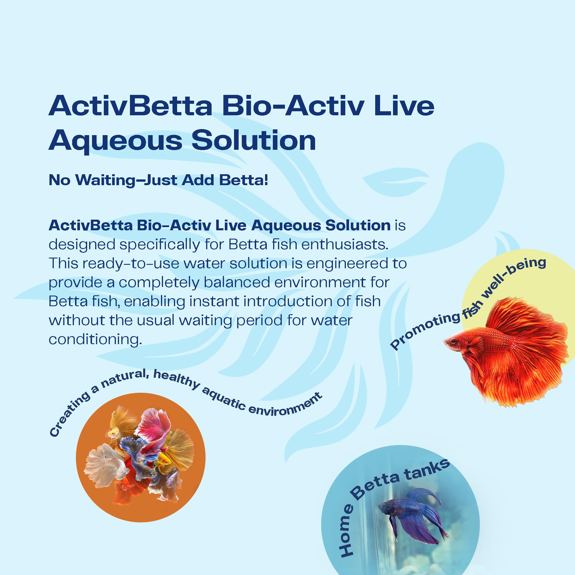 Activ Betta live denitrifying bacteria close-up supports aquarium biological balance