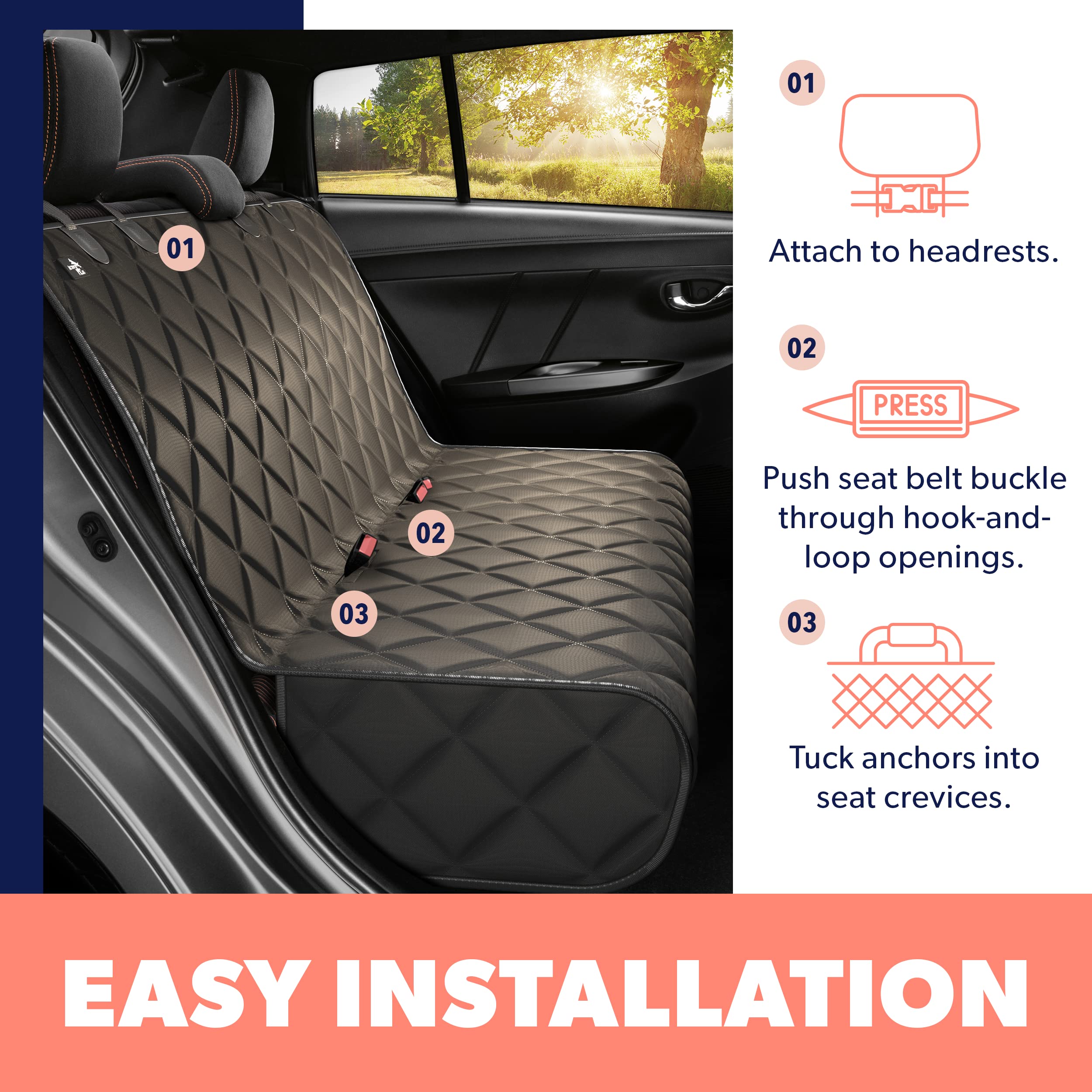Active Pets four-level safety design with buckles and anchors
