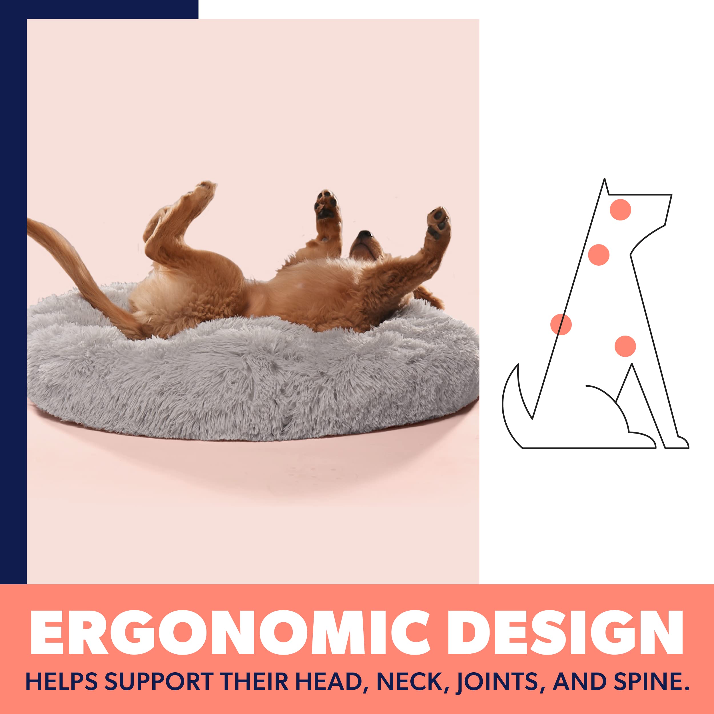 Active Pets 23x23 bed ideal for small dogs in compact spaces