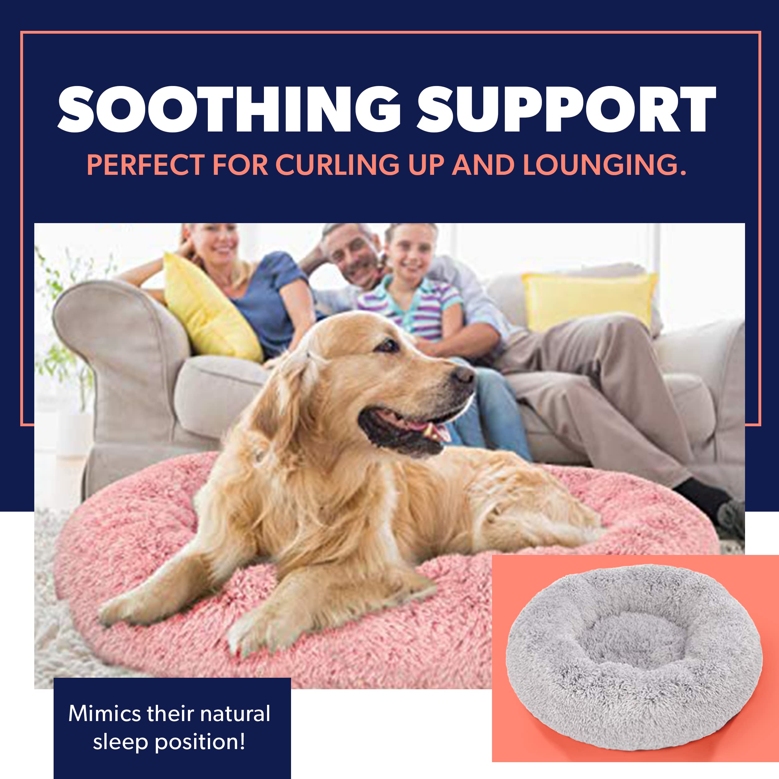 Active Pets plush faux fur interior provides a soft, cozy feel