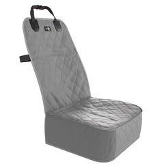 Active Pets front seat cover waterproof outer layer protects seats from mud and fur.