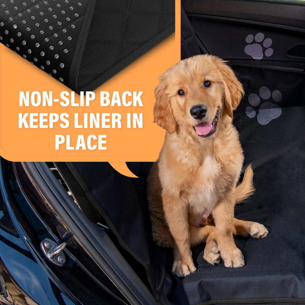 Active Pets waterproof hammock seat cover hammock-setup demonstrates flexible car interior protection.