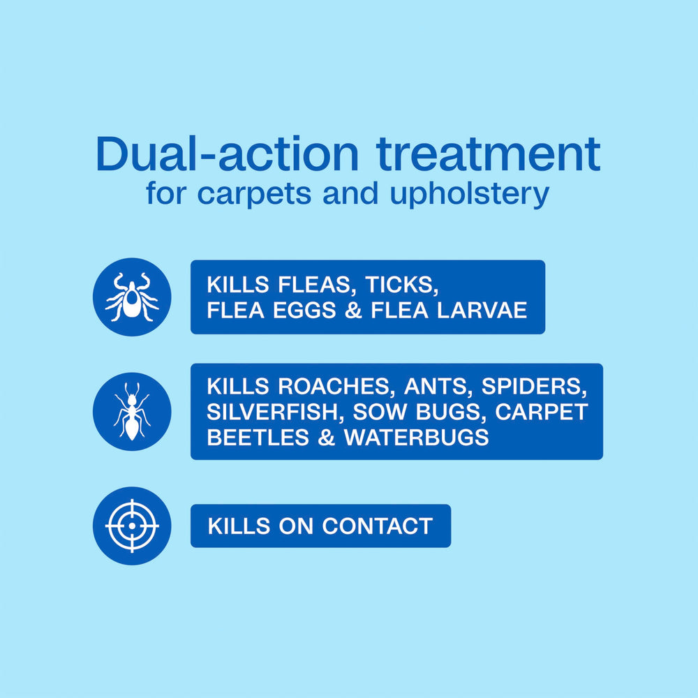 ADAMS Plus Flea & Tick Carpet Spray nozzle directs a precise mist for safe application.