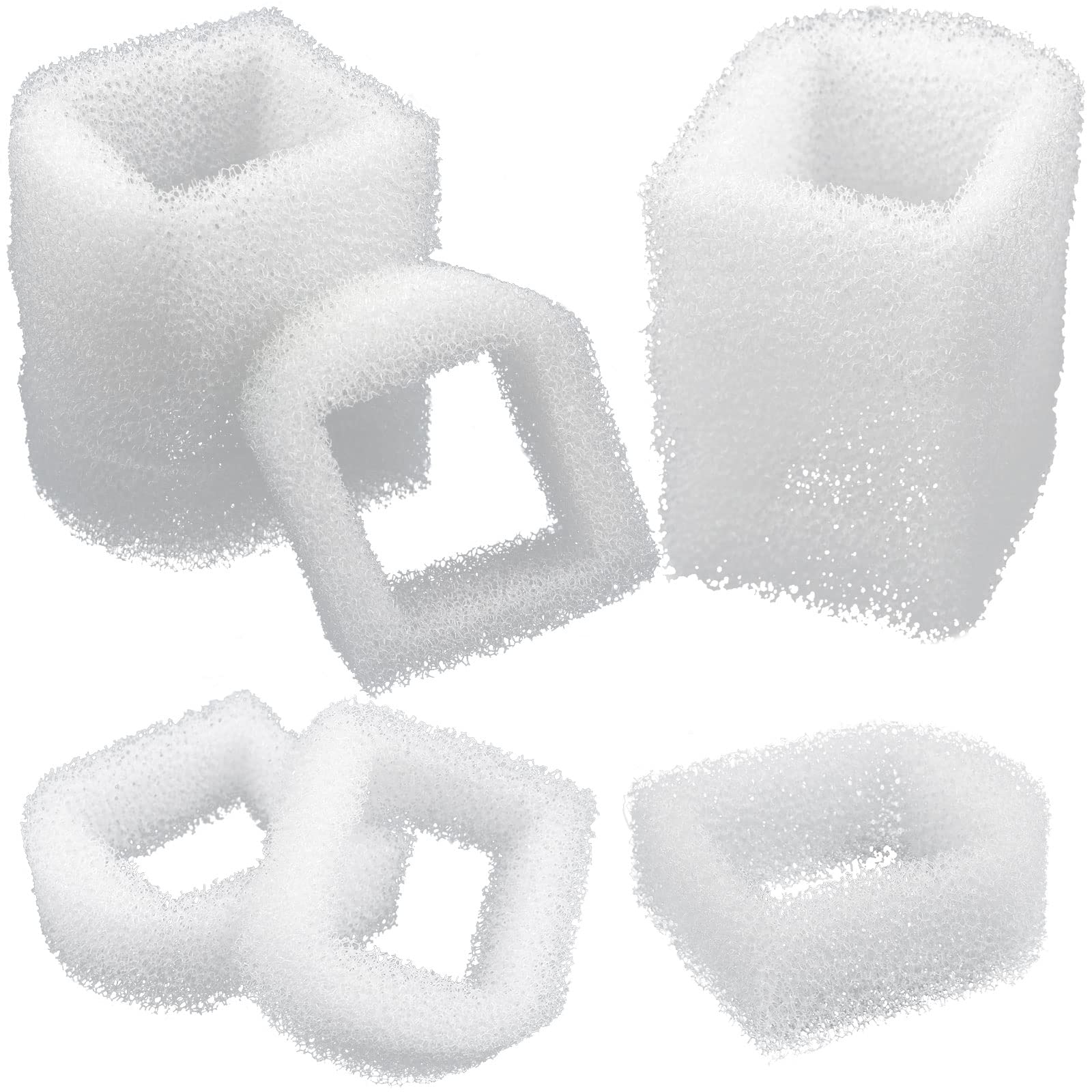 Adasea pet fountain foam filter core keeps water clean for pets' daily hydration.