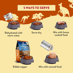 Addiction Outback Kangaroo Feast flaxseed closeup shows omega-3 richness for coat health.