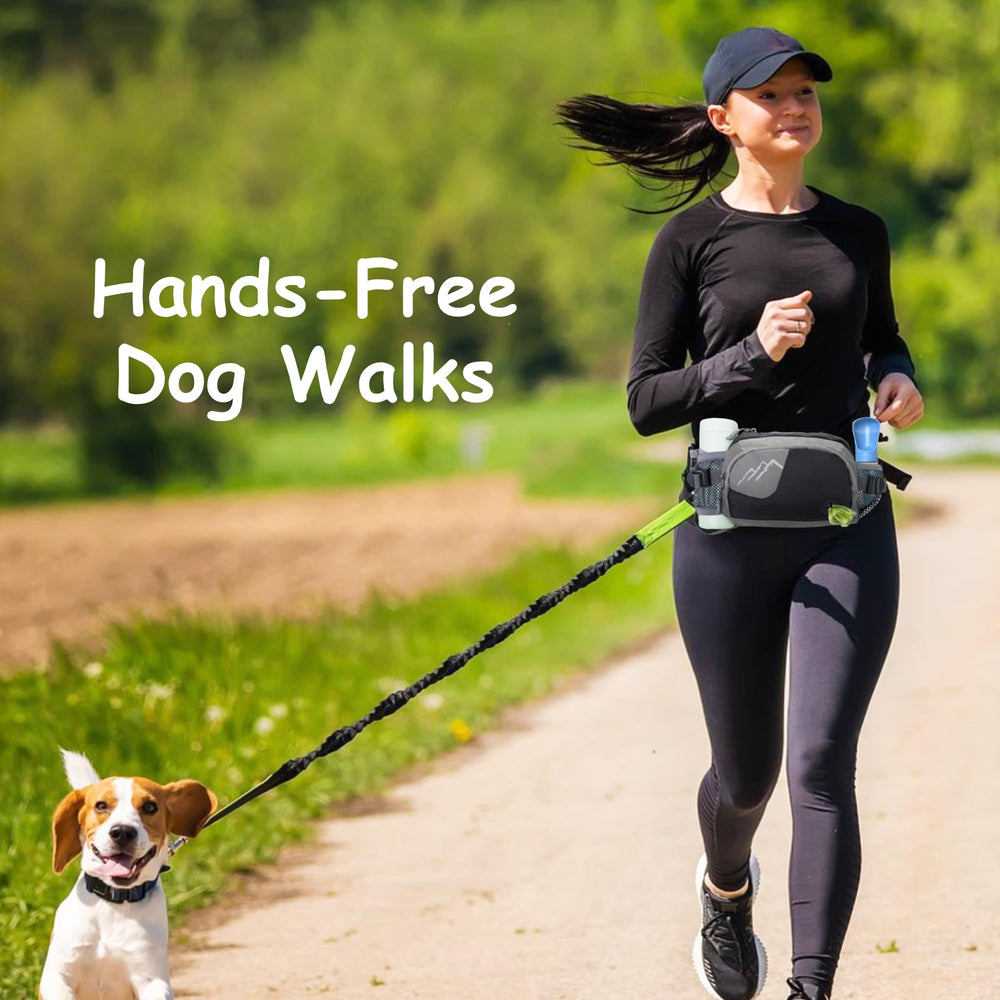 Adeerus dual retractable water bottle holders provide hands-free hydration during long walks.
