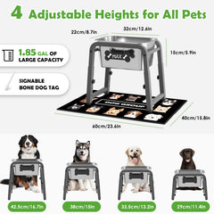 ADENGL 7L capacity supports hydration for multiple dogs.