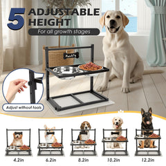 ADENGL durable metal frame provides stable dining