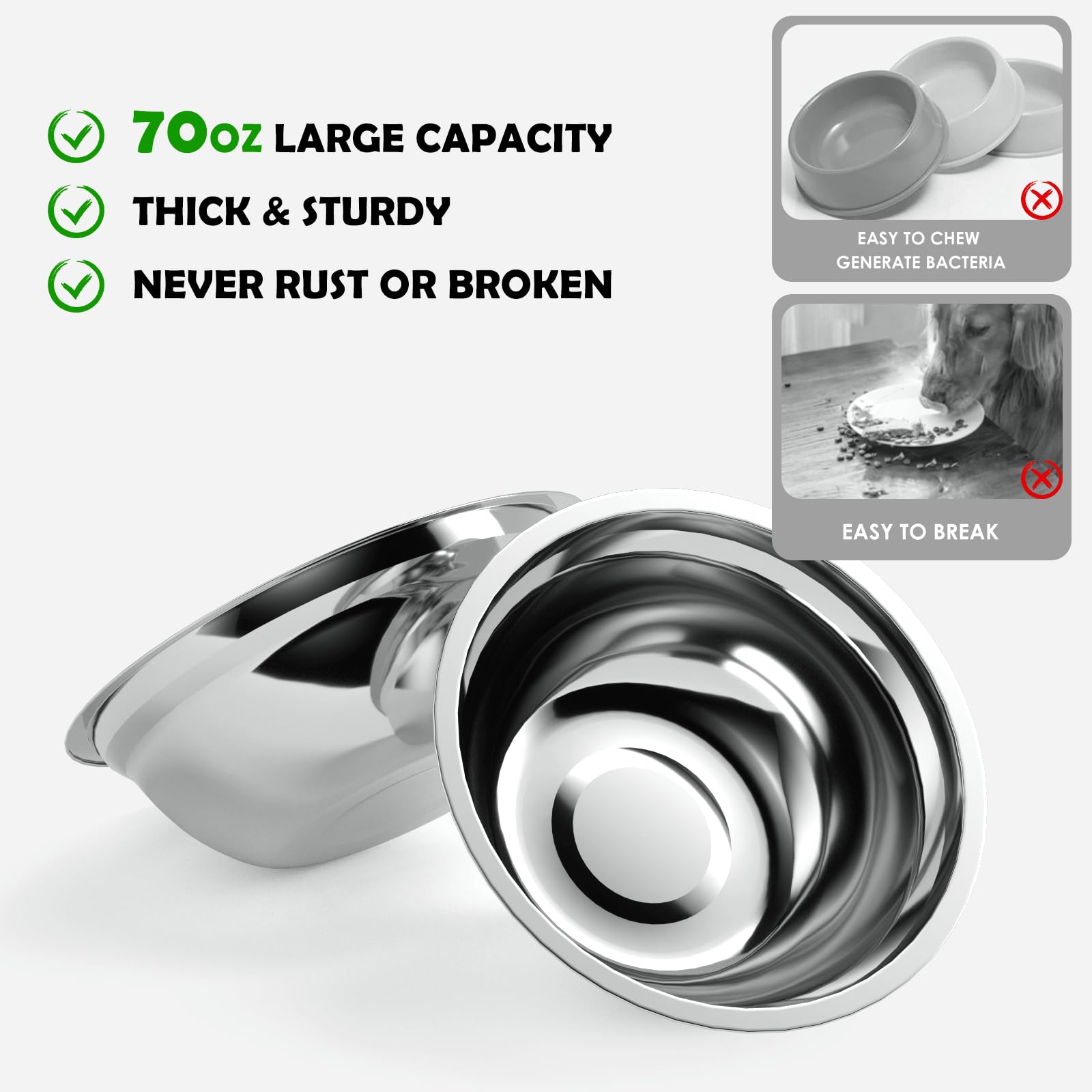 ADENGL assembly-friendly design includes bowls and mat for quick setup