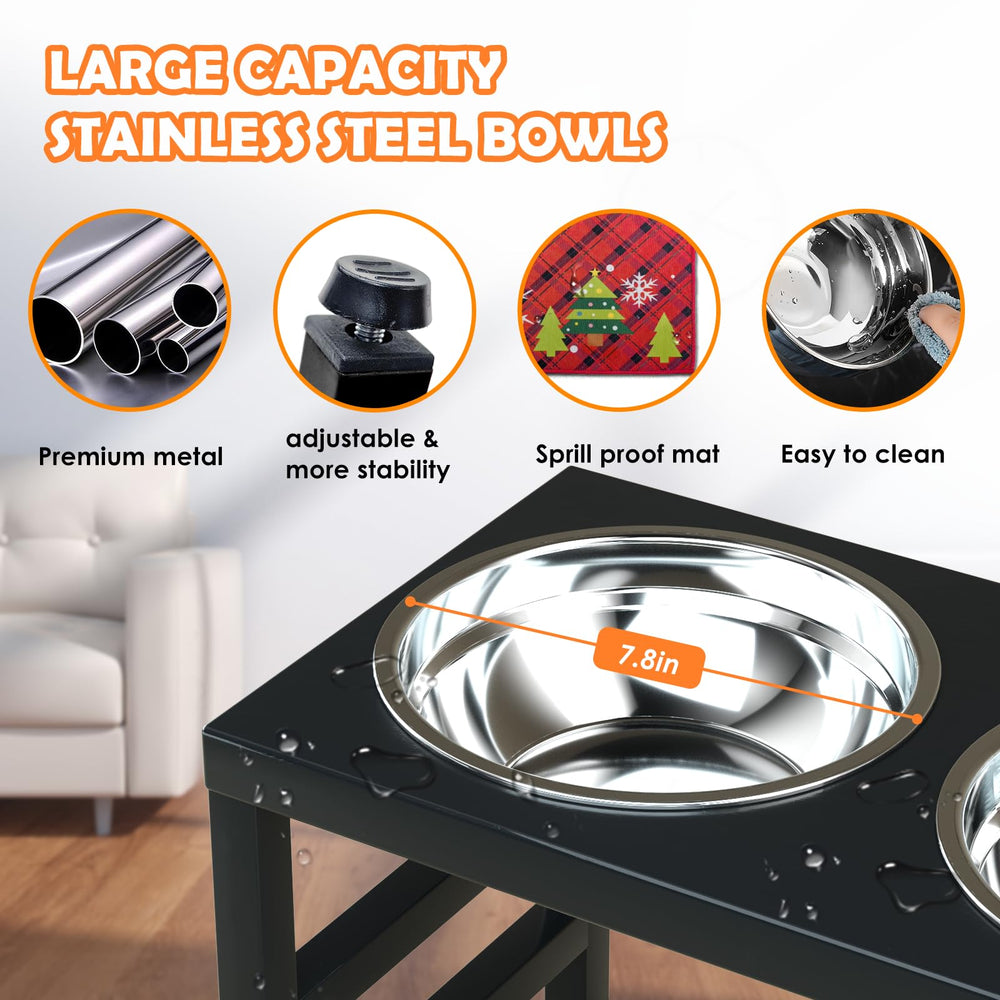 ADENGL non-slip 16x24 mat under feeder keeps area tidy and stable.