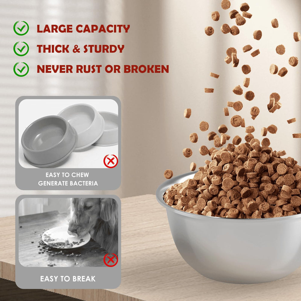 ADENGL removable bowls allow quick filling and effortless washing