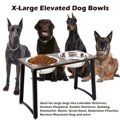 ADENGL stainless steel bowls 3000 ml are rust-resistant and easy to clean after meals