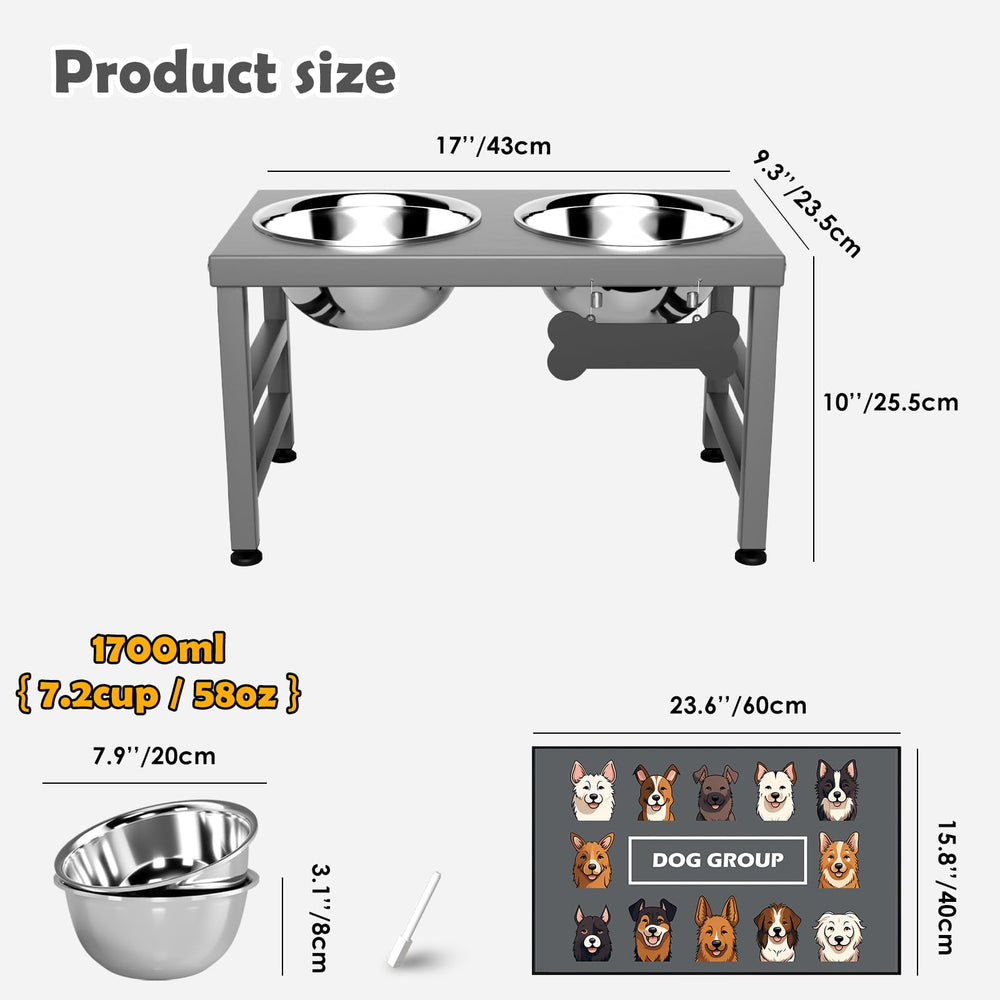 ADENGL stainless steel bowls 58oz highlight large capacity for meals.
