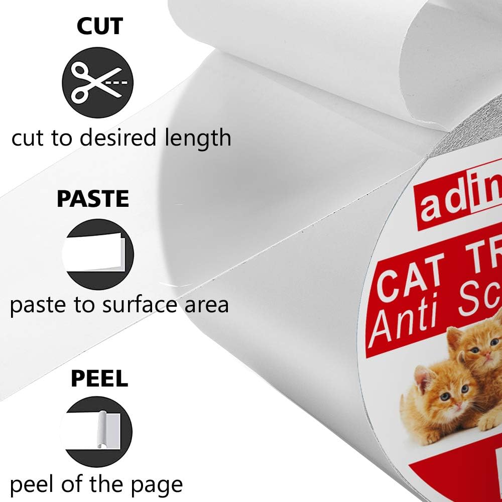Adimmobilize cat scratch tape long roll supports extended deterrence.