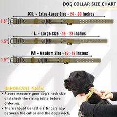 ADITYNA dog collar with handle enables easy control during walks.