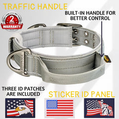 ADITYNA dog collar with handle for easy training and control