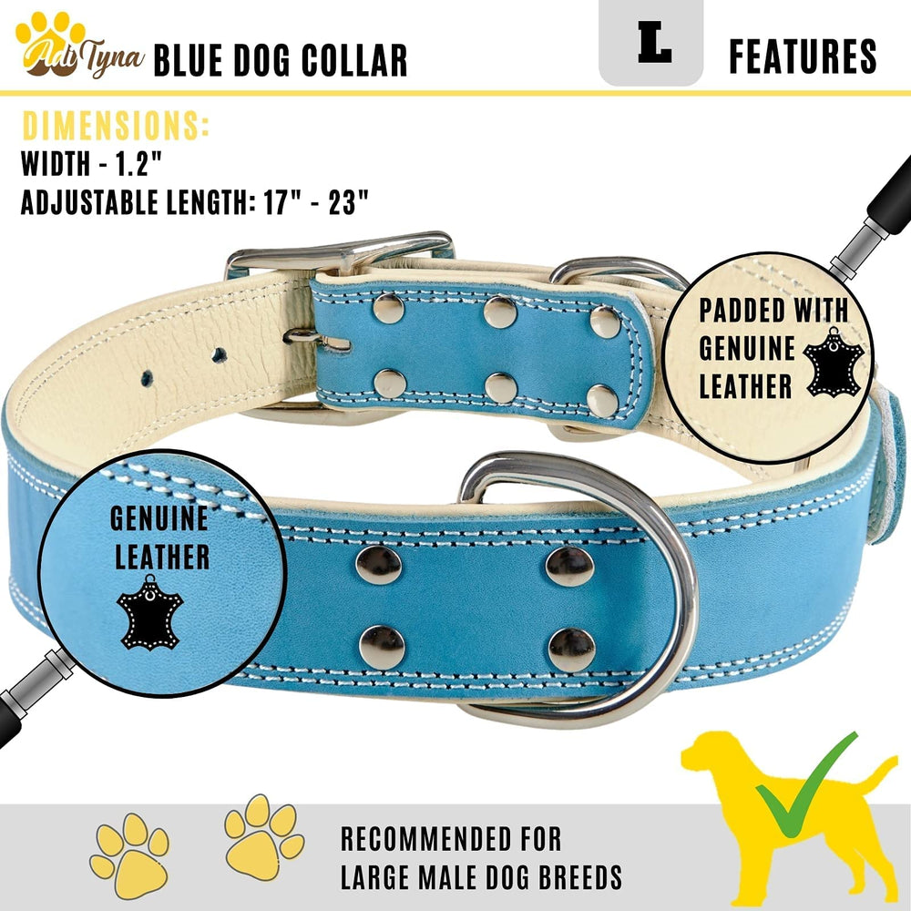 ADITYNA handmade leather collar packaging showcases premium gifting appeal.