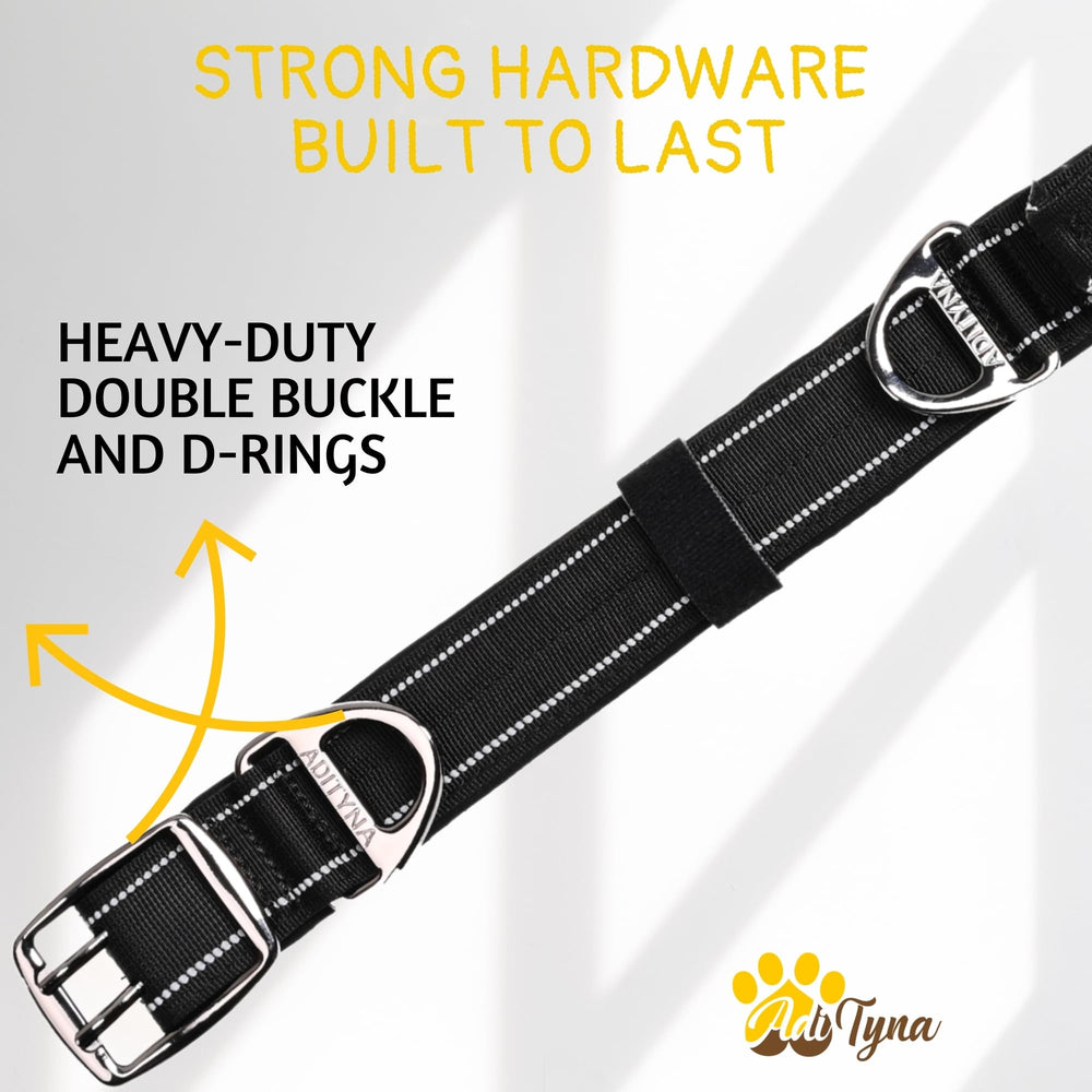 ADITYNA size-guide visual showing 24-30 inch adjustment range