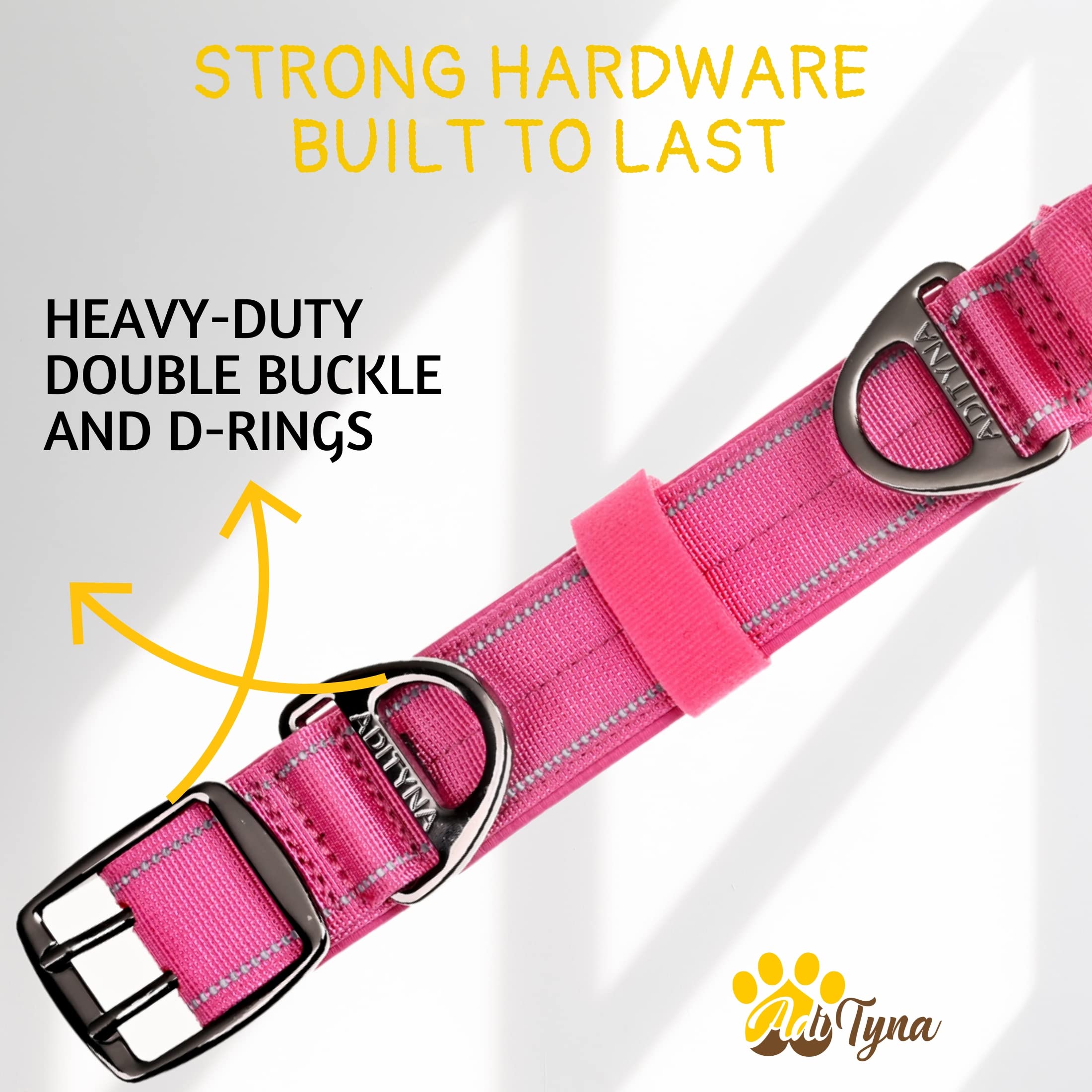 ADITYNA reflective safety stitching improves visibility at night