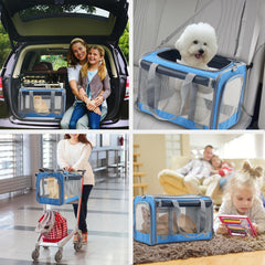 Adkyop large cat carrier fabric oxford durability and weather resistance
