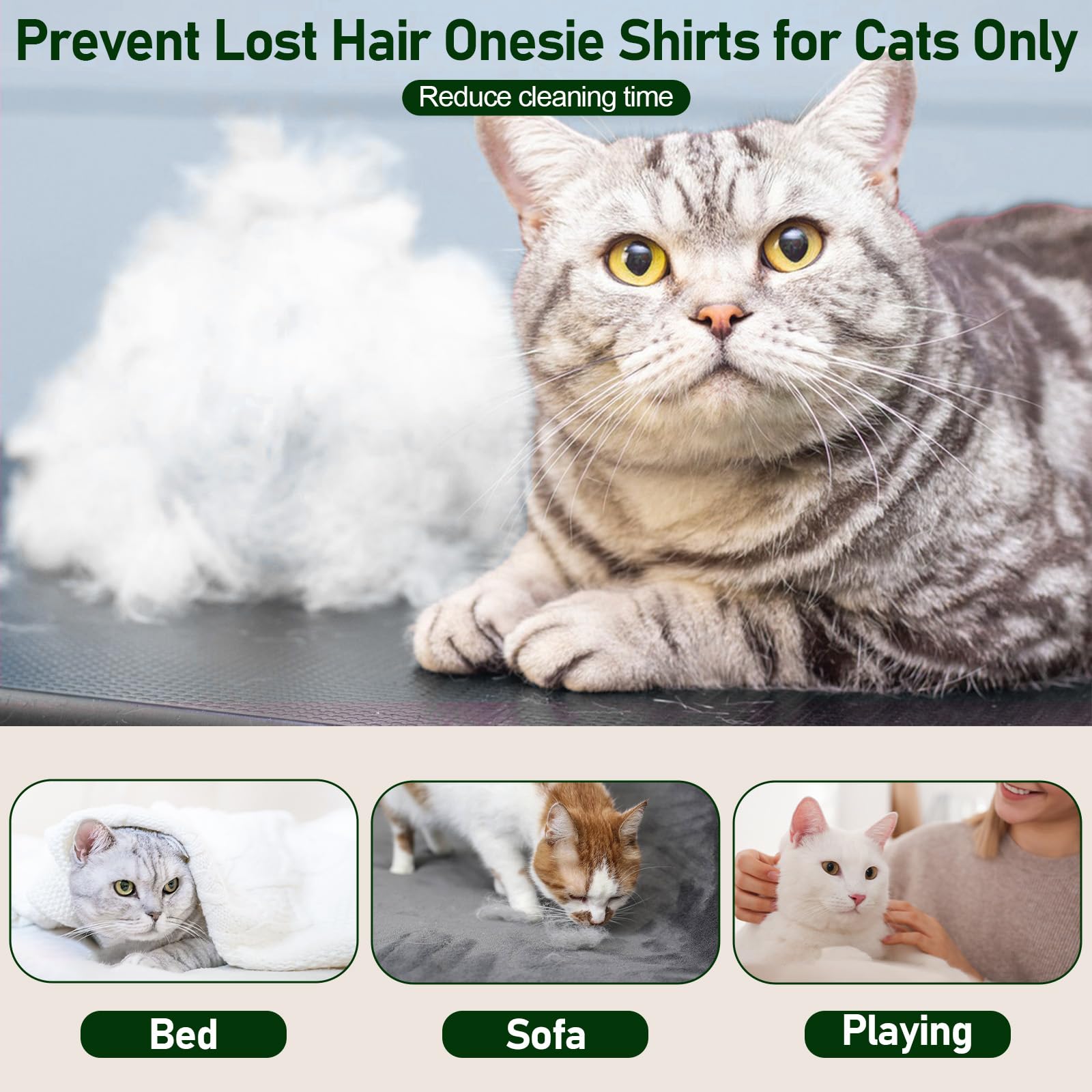 ADNIKIA cat pajamas daily-wear: versatile everyday wear for lounging and photos
