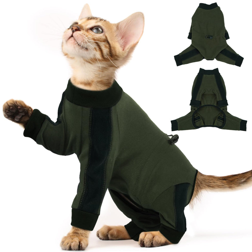 ADNIKIA cat pajamas sticky-hair: fur-catching fabric reduces shedding mess on clothes