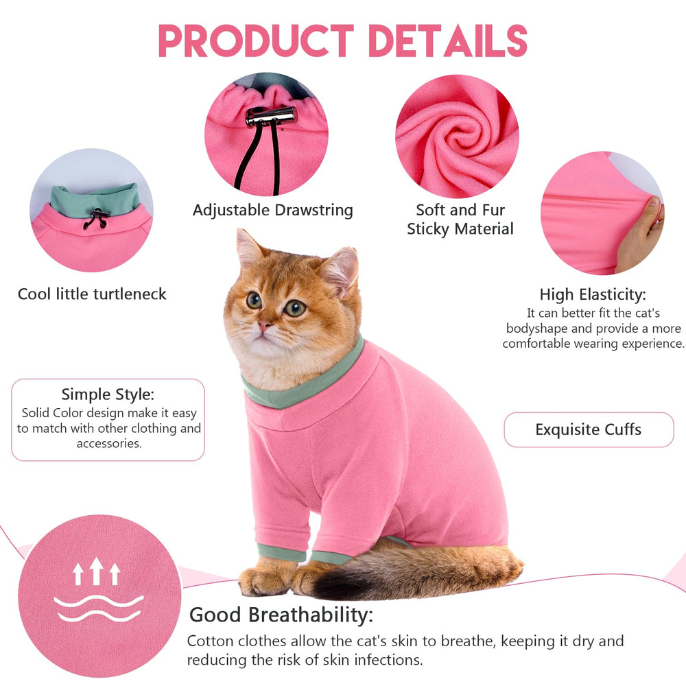ADNIKIA cat recovery suit abdomen protects wounds during recovery