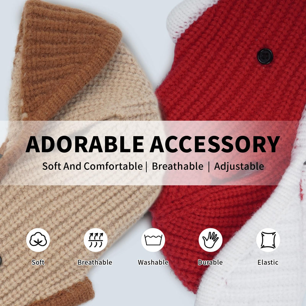 ADNIKIA holiday-ready dog hat adds style to festive photos