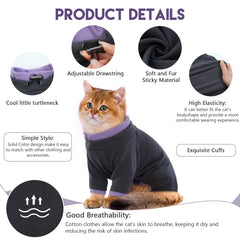 ADNIKIA sphynx-warm-cat-sweater keeps hairless cats snug in cooler days.
