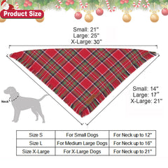 ADOGGYGO dual-layer plaid bandana durability closeup supports long-lasting pet accessories.