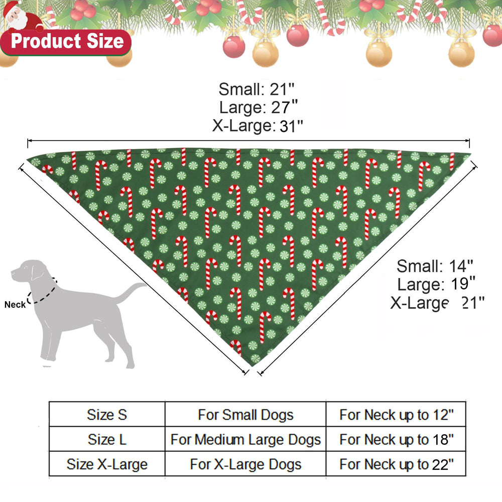 ADOGGYGO snowman-pattern bandana creates cute holiday looks for pets.