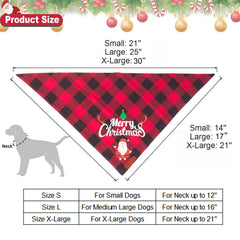 ADOGGYGO X-Large bandana fits up to 21 inches for big dogs