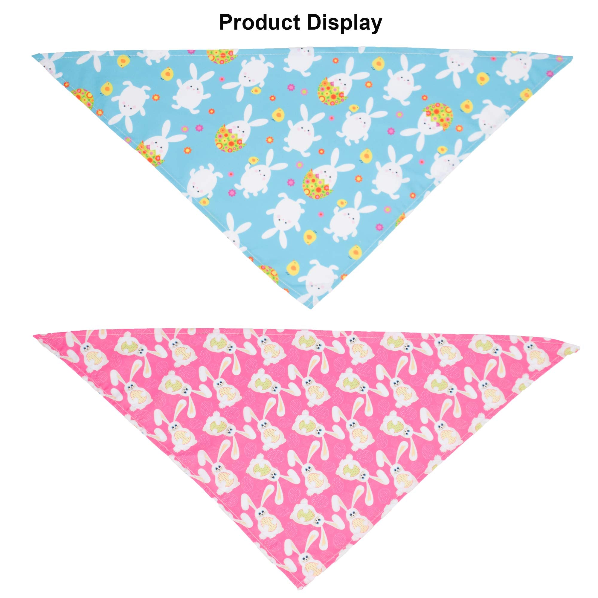 ADOGGYGO Easter bandana set ready for cute pet outfits and events.