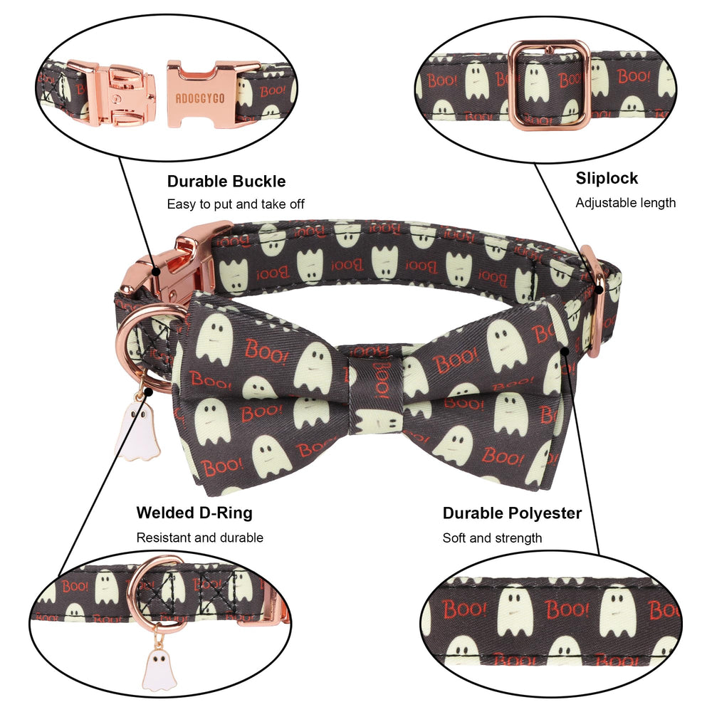 ADOGGYGO medium-size collar fits neck 14-20 inches with comfy fit
