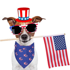 ADOGGYGO Large dog bandana fits up to 18-inch necks with durable fabric