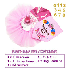 ADOGGYGO pink tutu skirt complements outfits for adorable party looks