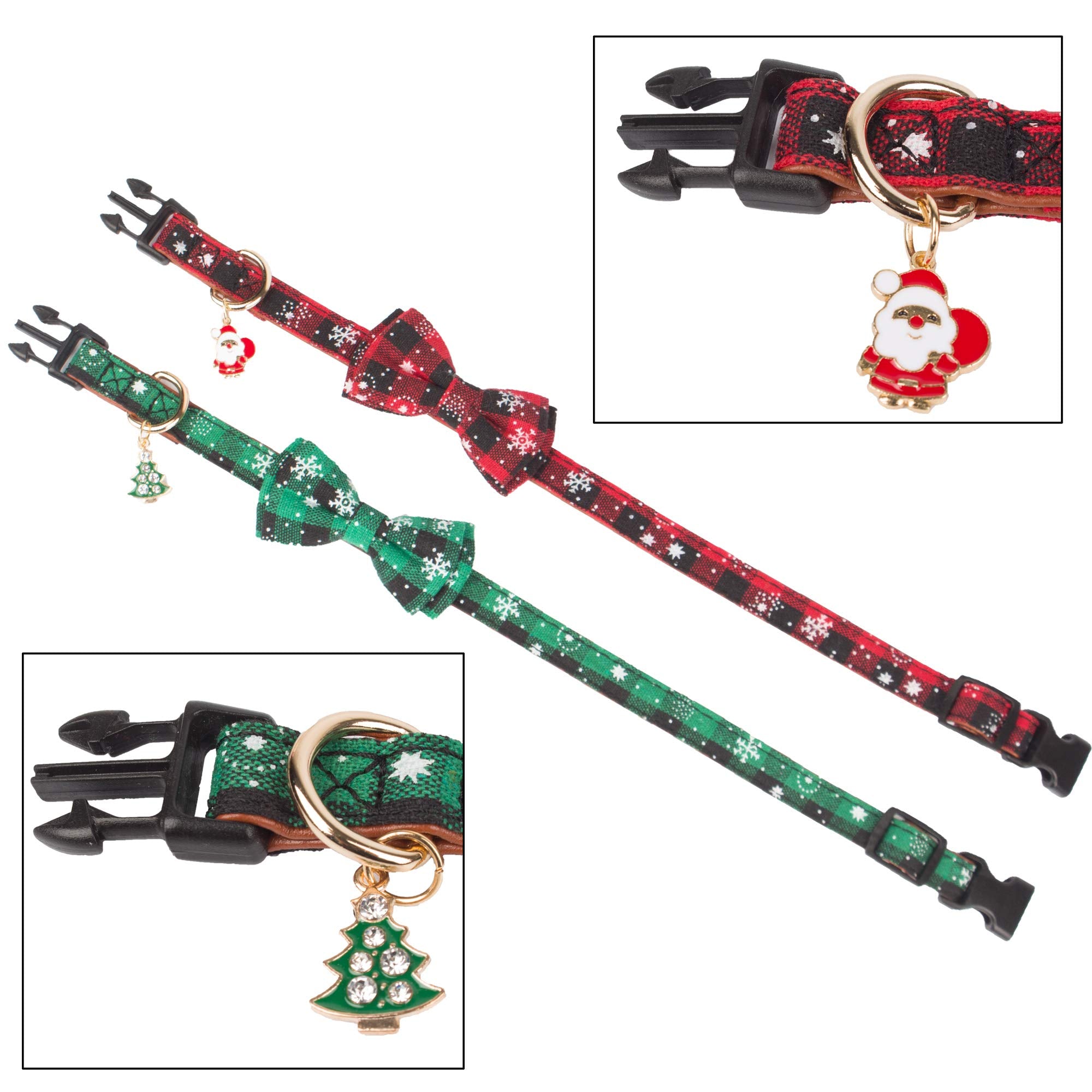 ADOGGYGO quick-release buckle collar provides easy on/off and safety
