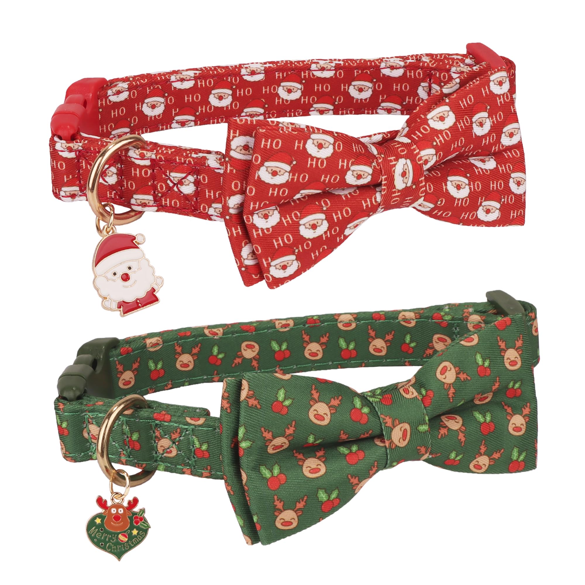 ADOGGYGO safety buckle and stainless steel D-ring for quick release and secure tags.