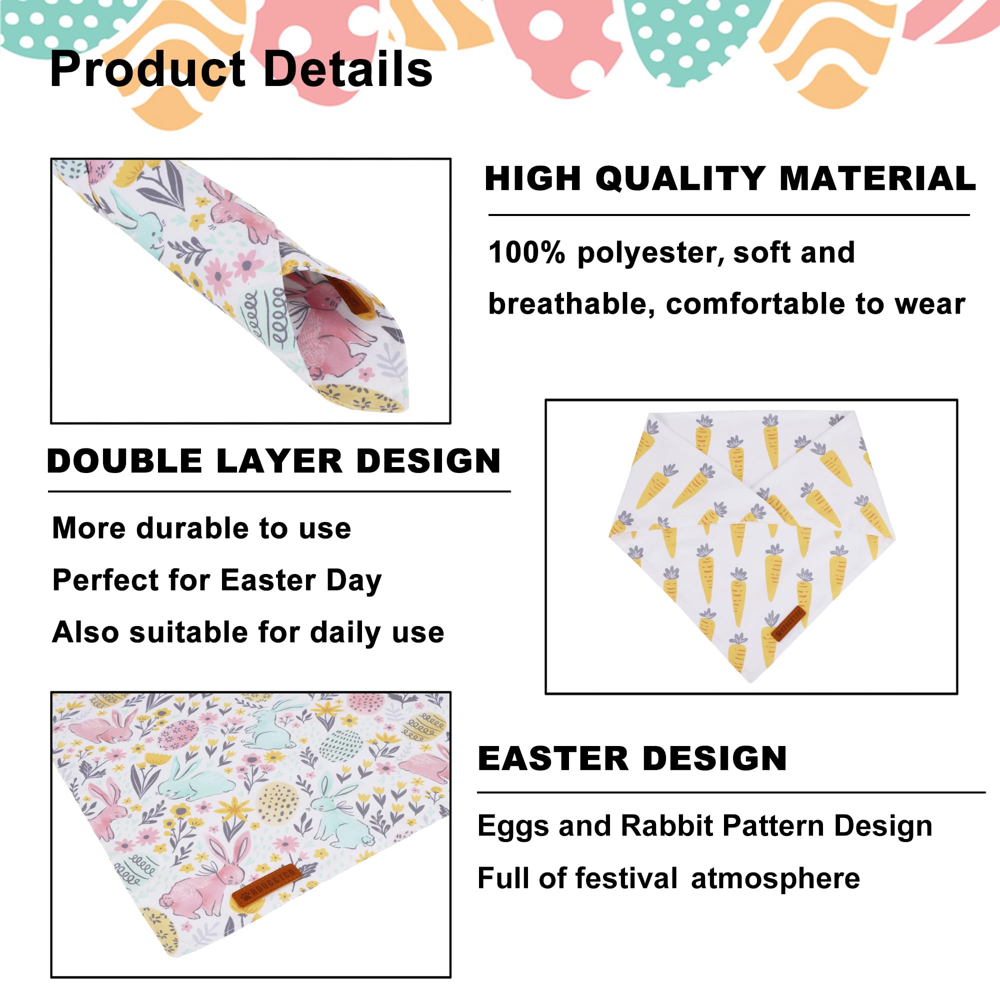 ADOGGYGO size options fit necks from 12 to 22 inches for most dogs.