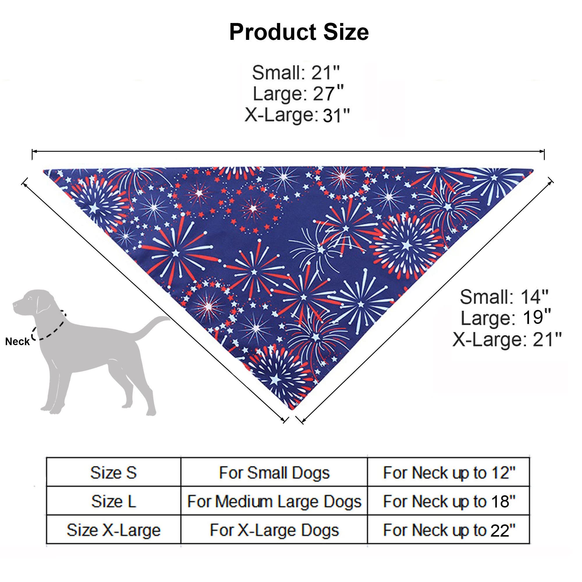 ADOGGYGO Small dog bandana fits up to 12-inch necks for cute everyday wear
