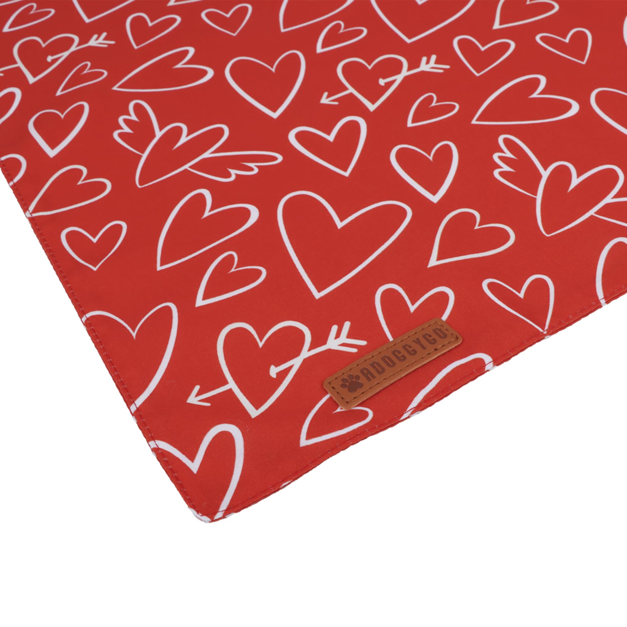 ADOGGYGO two-bandana pack included for easy mix-and-match outfits