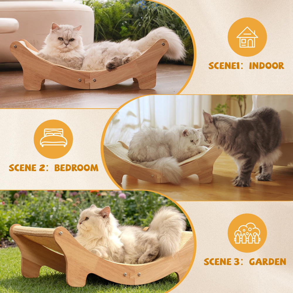 Adolug modern cat furniture adds a stylish, durable room accent.