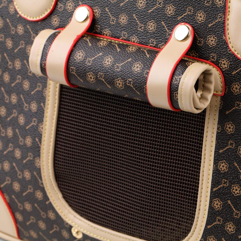 Adriene's Choice luxury pet carrier outdoor travel ready for small pets